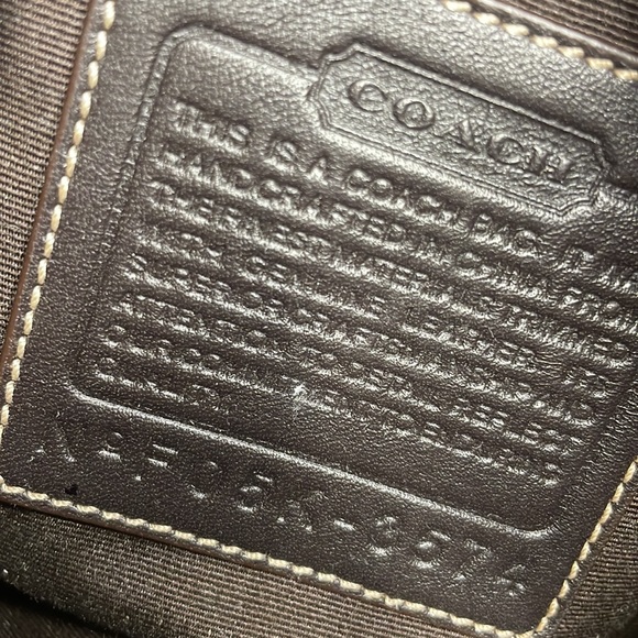 NWOT Brown American Classic Leather/Suede Convertible COACH Bag - Picture 7 of 14